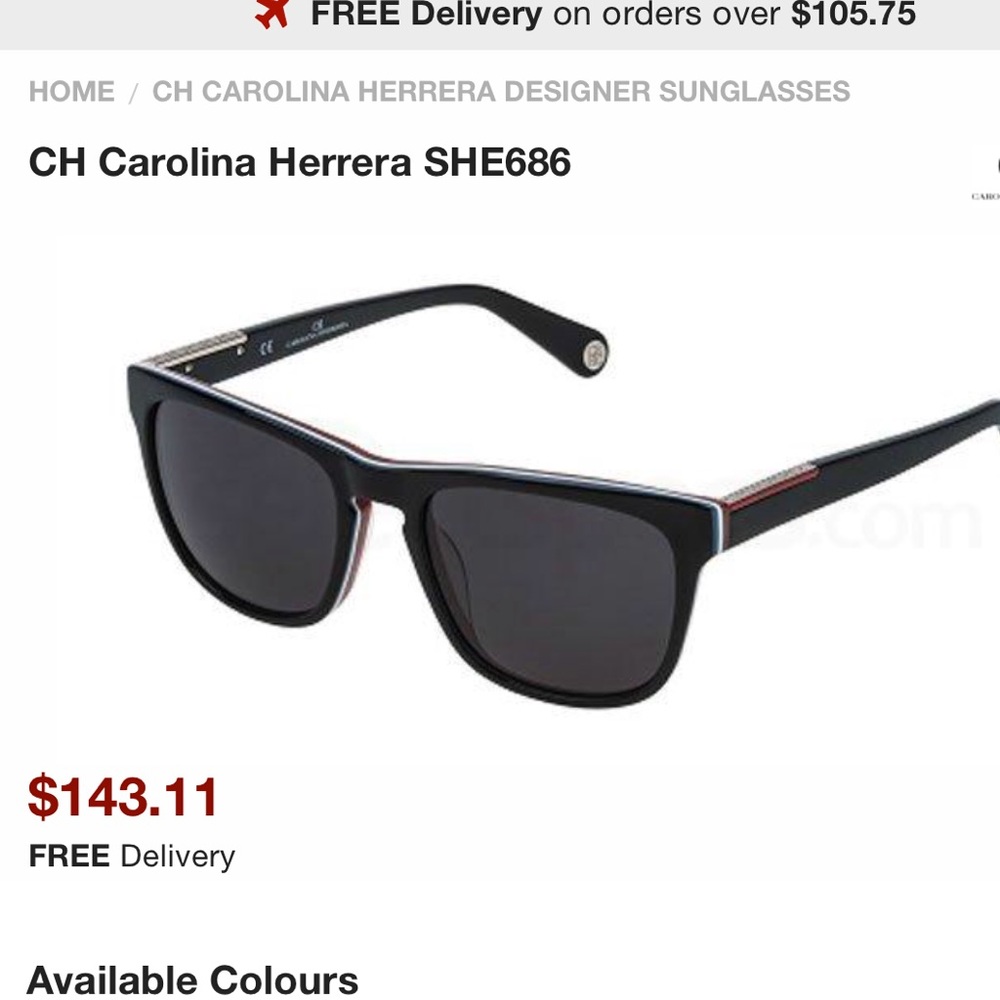 carolina herrera she686 sunglasses